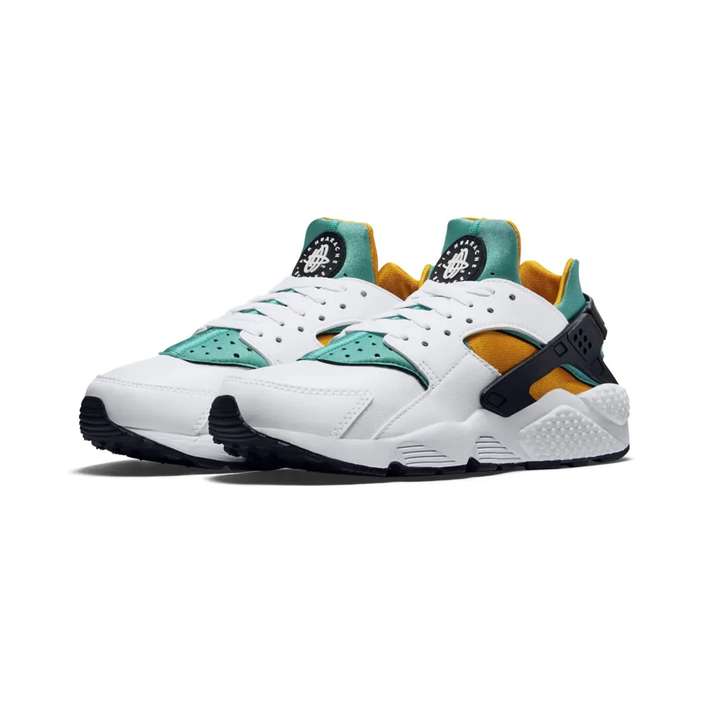 Nike Air Huarache White Turquoise Gold (318429-137)