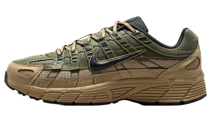 Nike P-6000 “Medium Olive / Sequoia / Parachute Beige / Black” (IH8042-200)