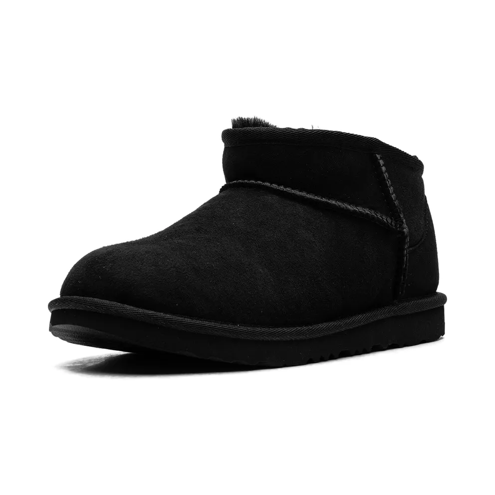 Ugg Classic Ultra Mini GS “Black” (1130750K-BLK)