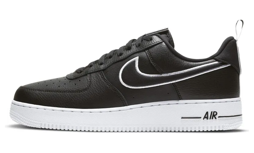 Nike Air Force 1 Zwart – “Black / White / Black” (DH2472-001)