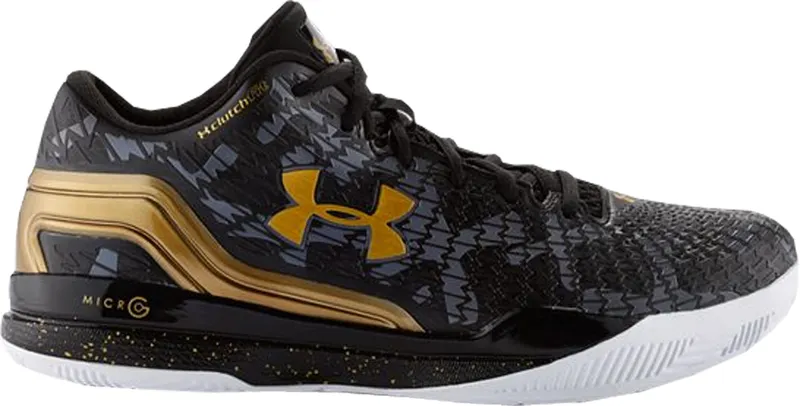 Under Armour Clutchfit Drive Low The Genesis Black/Metallic Gold-Metallic Gold (1261853-002)