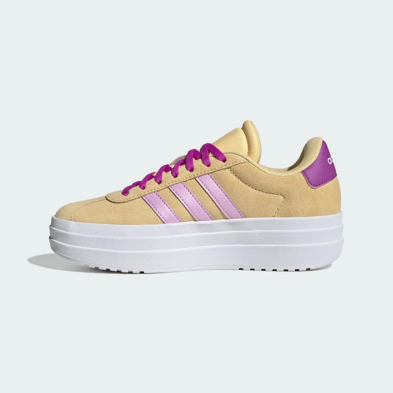 Adidas VL Court Bold Lifestyle Kids Orange Tint / Bliss Lilac / Flash Pink (JI1019)