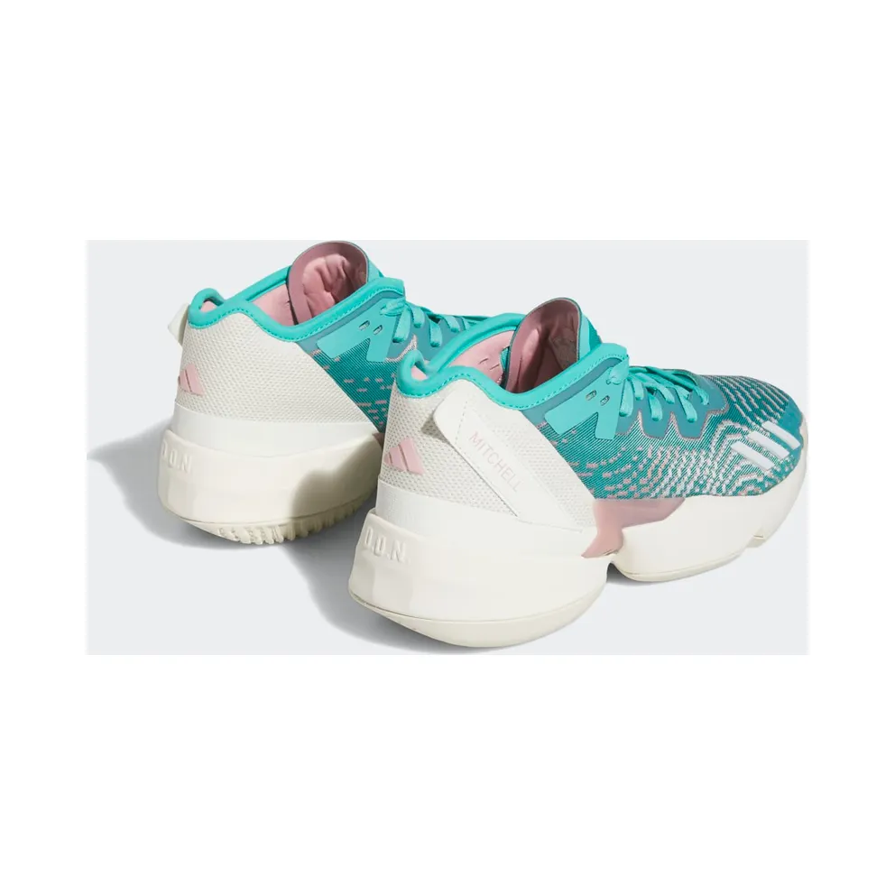 adidas D.O.N. Issue 4 Semi Mint Rush / Wonder Mauve / Off White (HR0718)