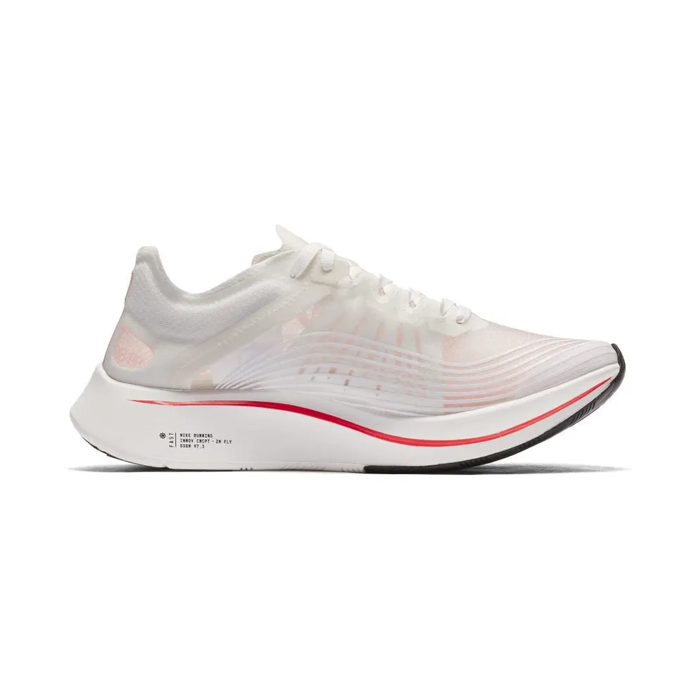 Nike Zoom Fly SP Breaking 2 2018 (W) White/Sail-Bright Crimson (AJ8229-106)