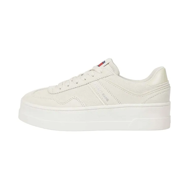 Tommy Hilfiger The Greenwich Suede Platform “Beige” (EN0EN02676ACG)
