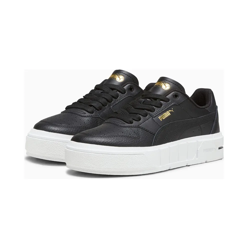 Puma Cali Court leren White/Black (394384-02)