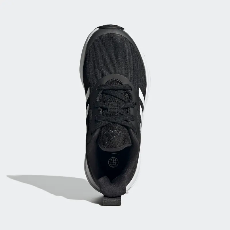Adidas FortaRun Lace Running Shoes Core Black / Cloud White / Grey Six (GY7597)