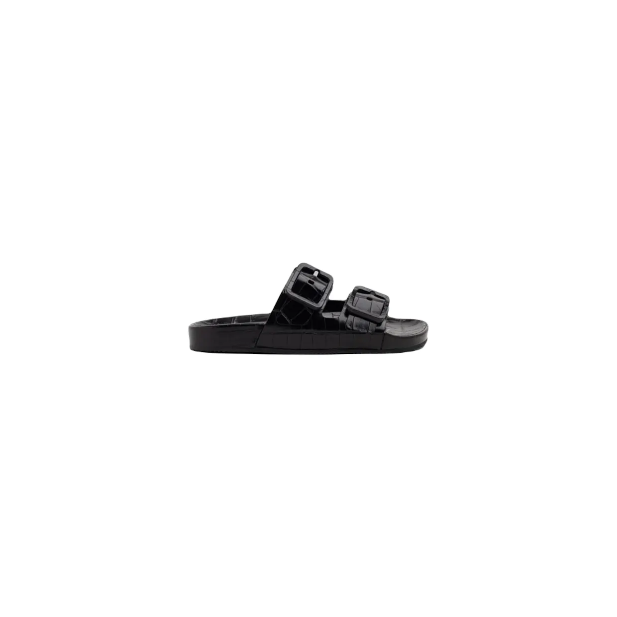 Balenciaga Mallorca Croc Sandals Black (660295WBB611010)