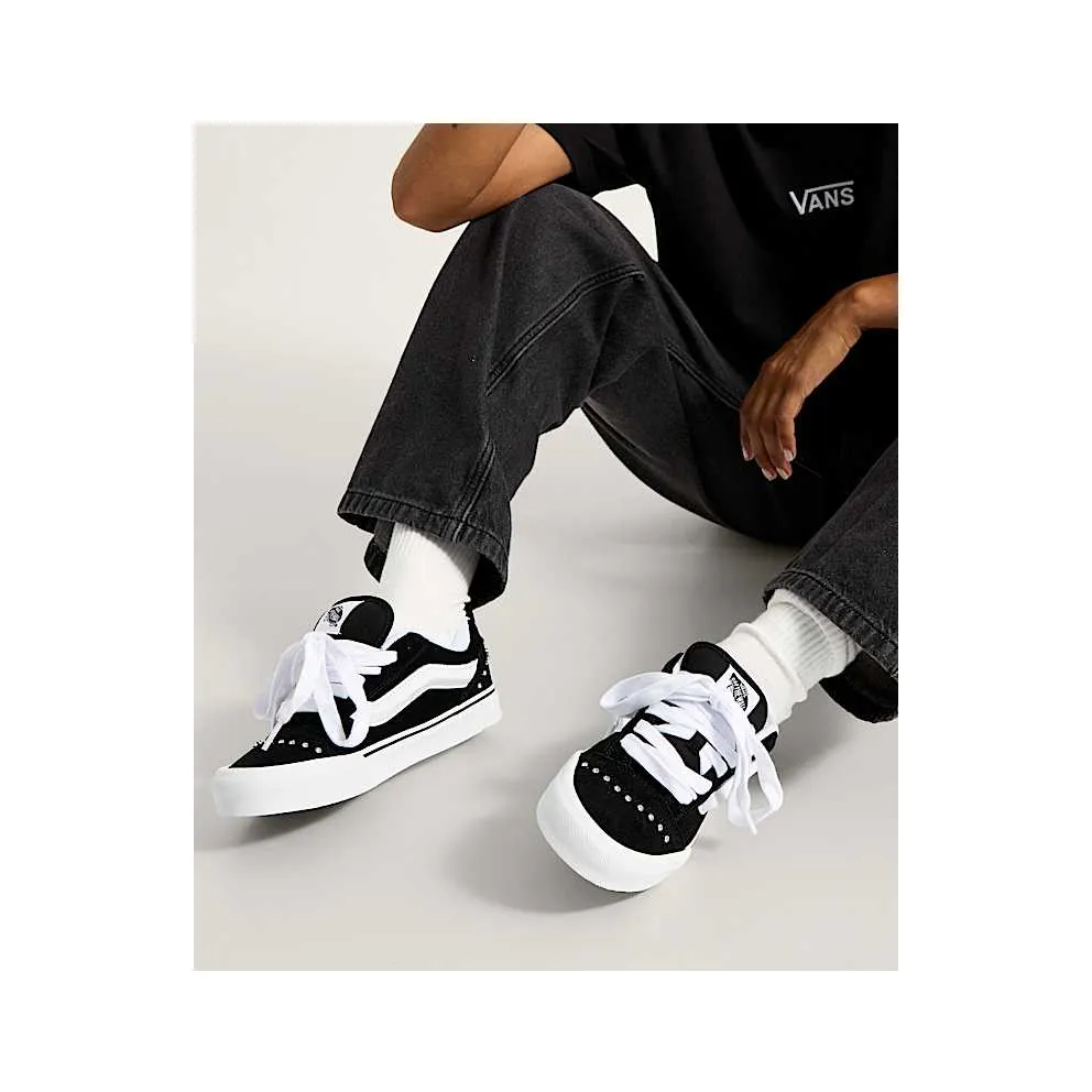 Vans Knu Skool Rhinestone Studs Black White (VN000D75Y28)