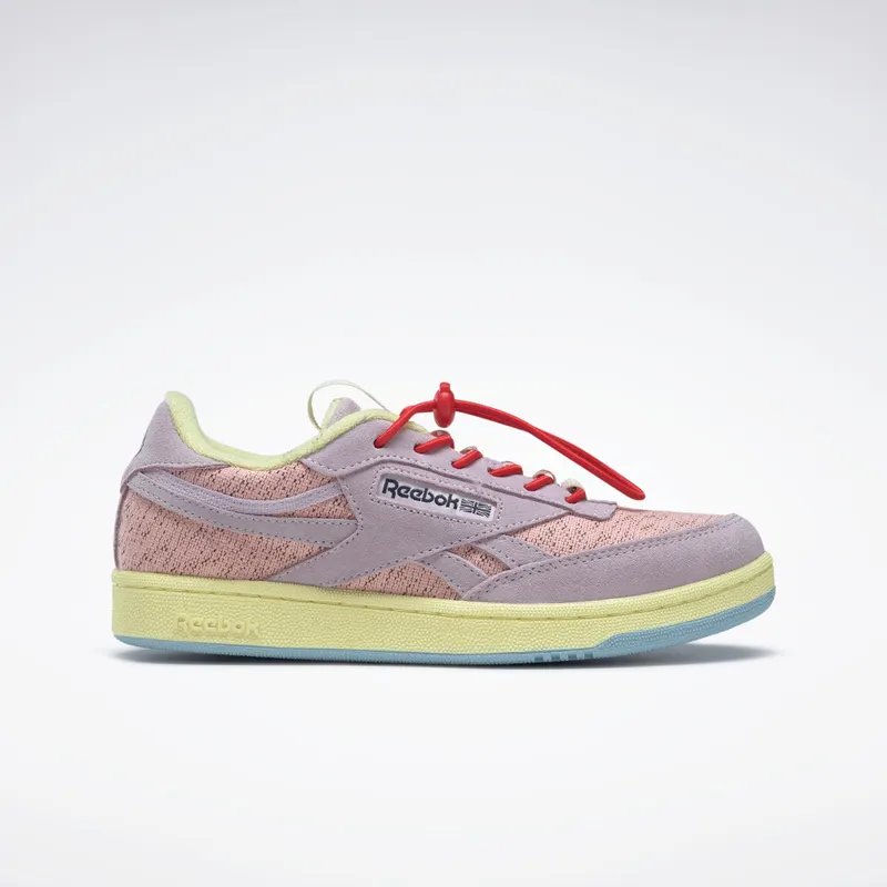 Reebok De Animals Observatory Club C Revenge Shoes Quartz / Luna Pink / Filtered Yellow