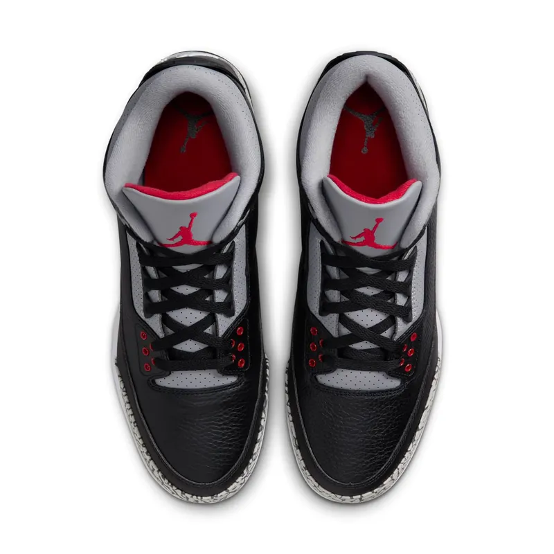 Jordan 3 Mid Retro TD “Black Cement” (FZ8626-001)