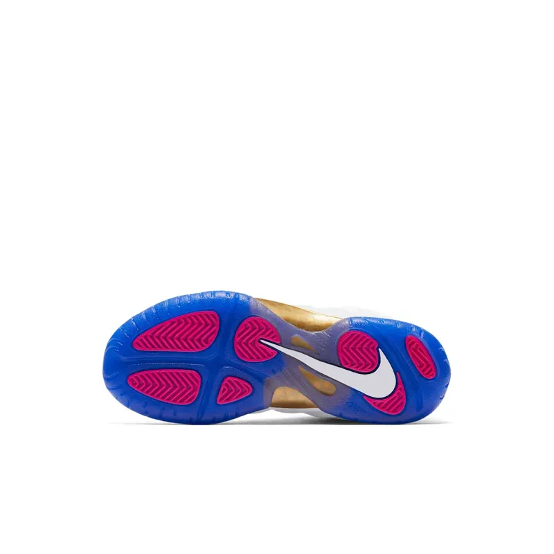 Nike Air Foamposite One Peanut Butter & Jelly (PS) White/Fuchsia Blast-Racer Blue (723946-103)