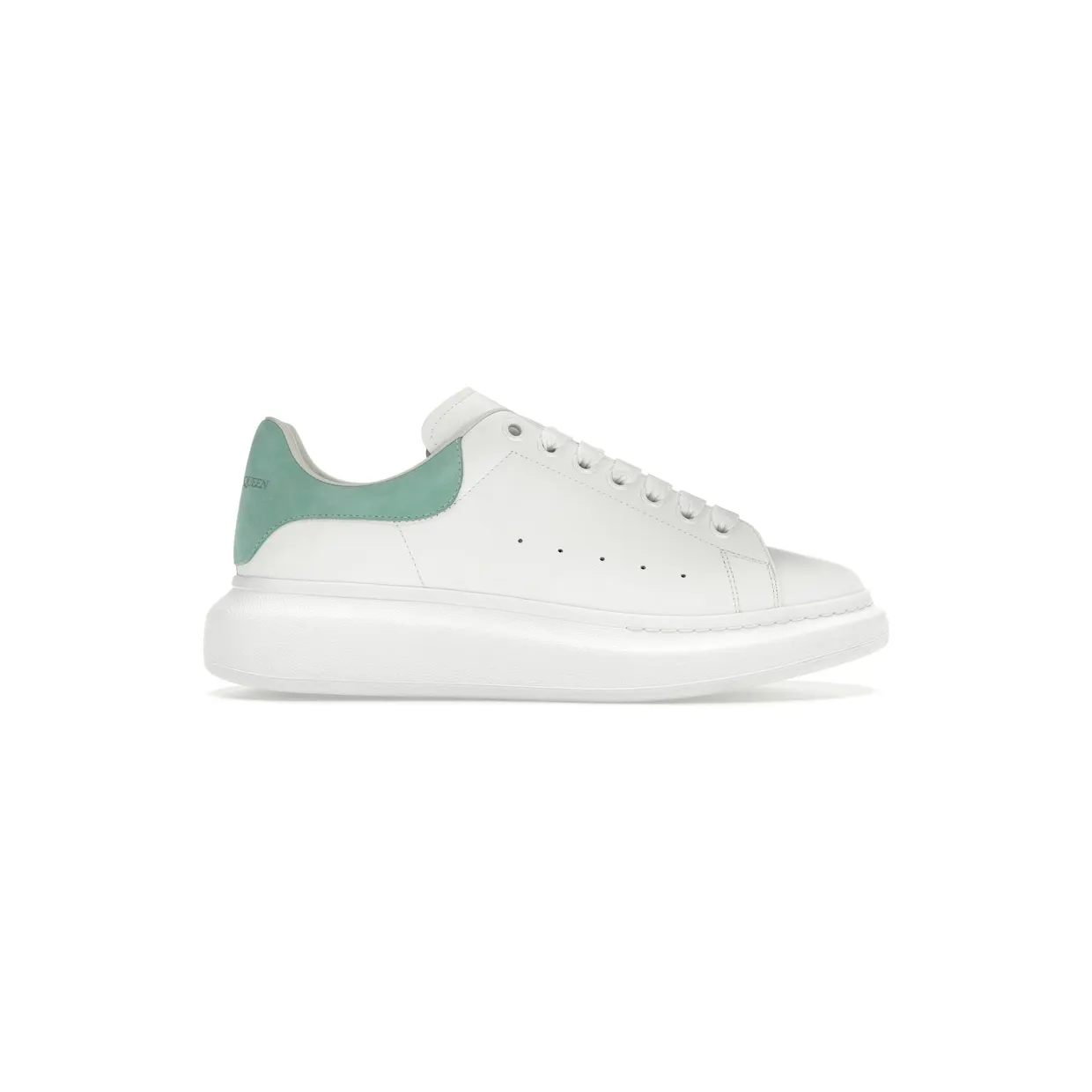 Alexander McQueen Oversized White Teal (553680WHGP79344) (2)