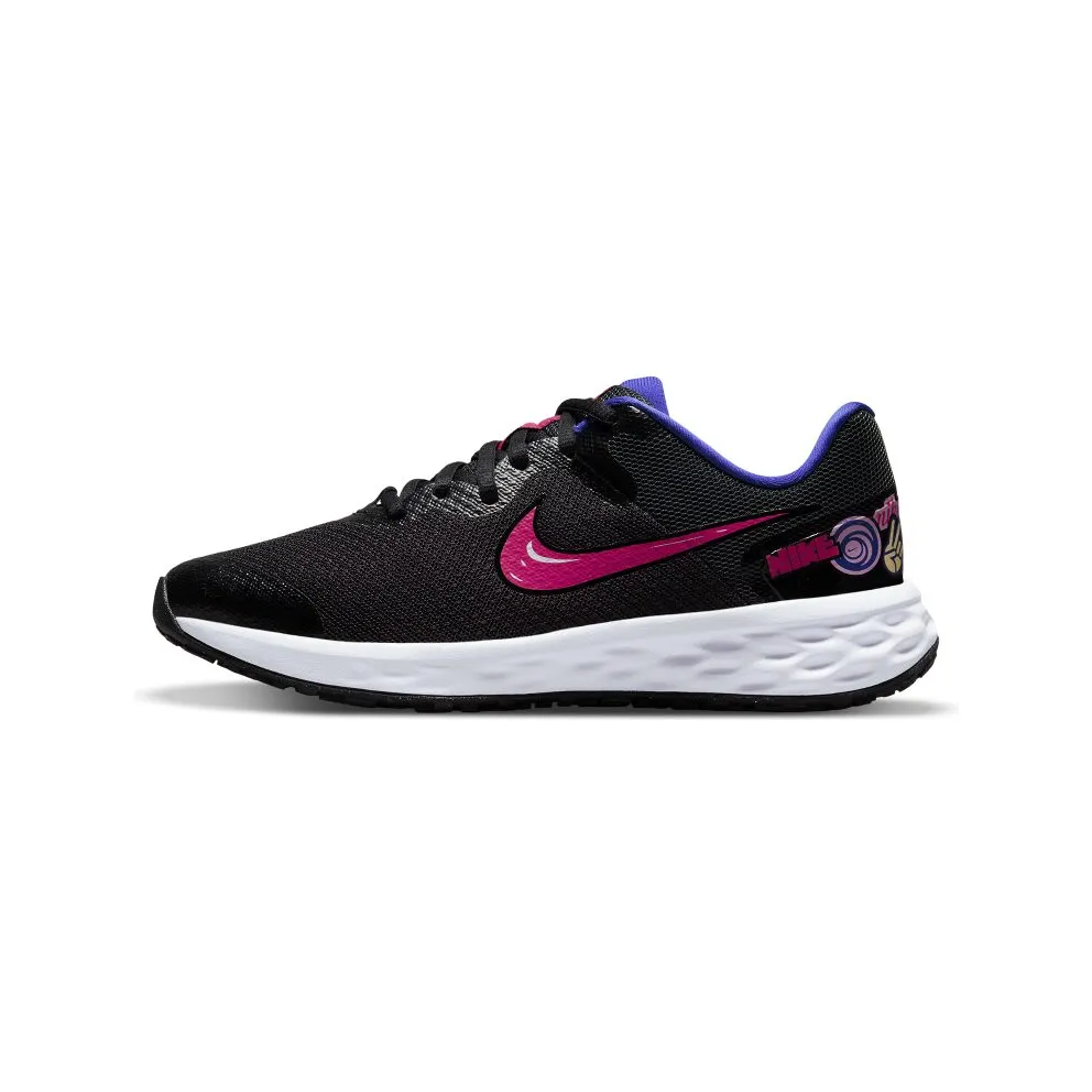 Nike Revolution 6 SE Older Kids’ Road Running Black 50% Sustainable Materials (DD1104-013)
