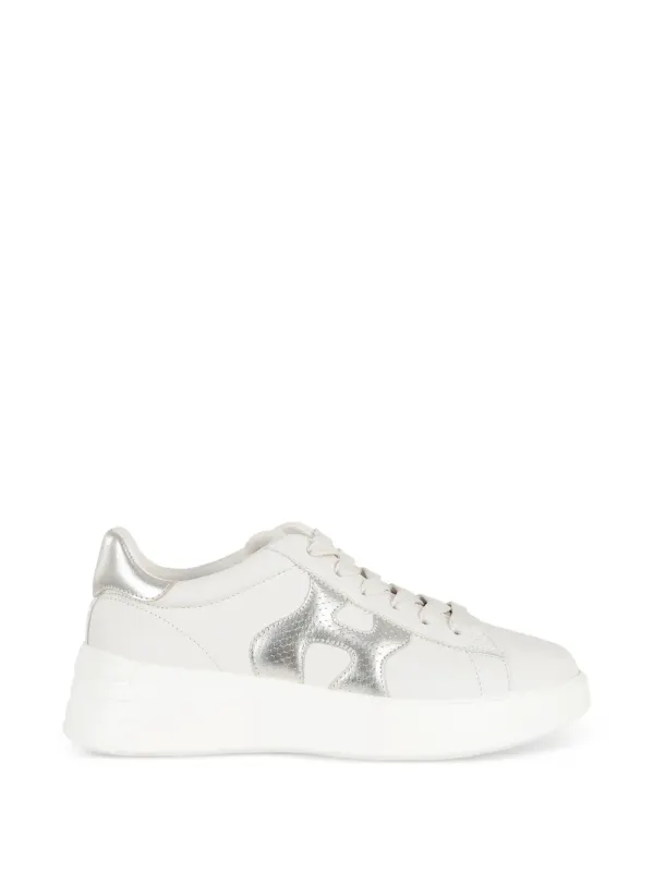 Hogan Rebel sneakers with geperforeerd logo – White (HXW5620DN6PNCS)