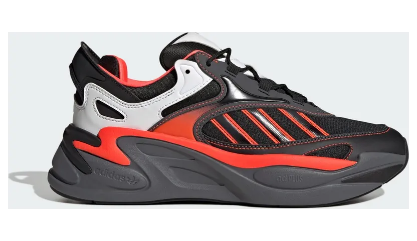 adidas Ozmorph Core Black Grey Solar Red (IF2225)