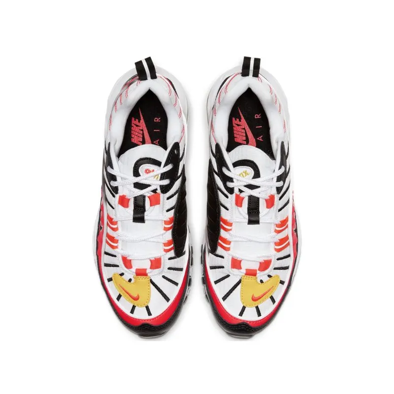 Nike Air Max 98 Bright Crimson (GS) Black/Chrome Yellow/Bright Crimson (BV4872-007)