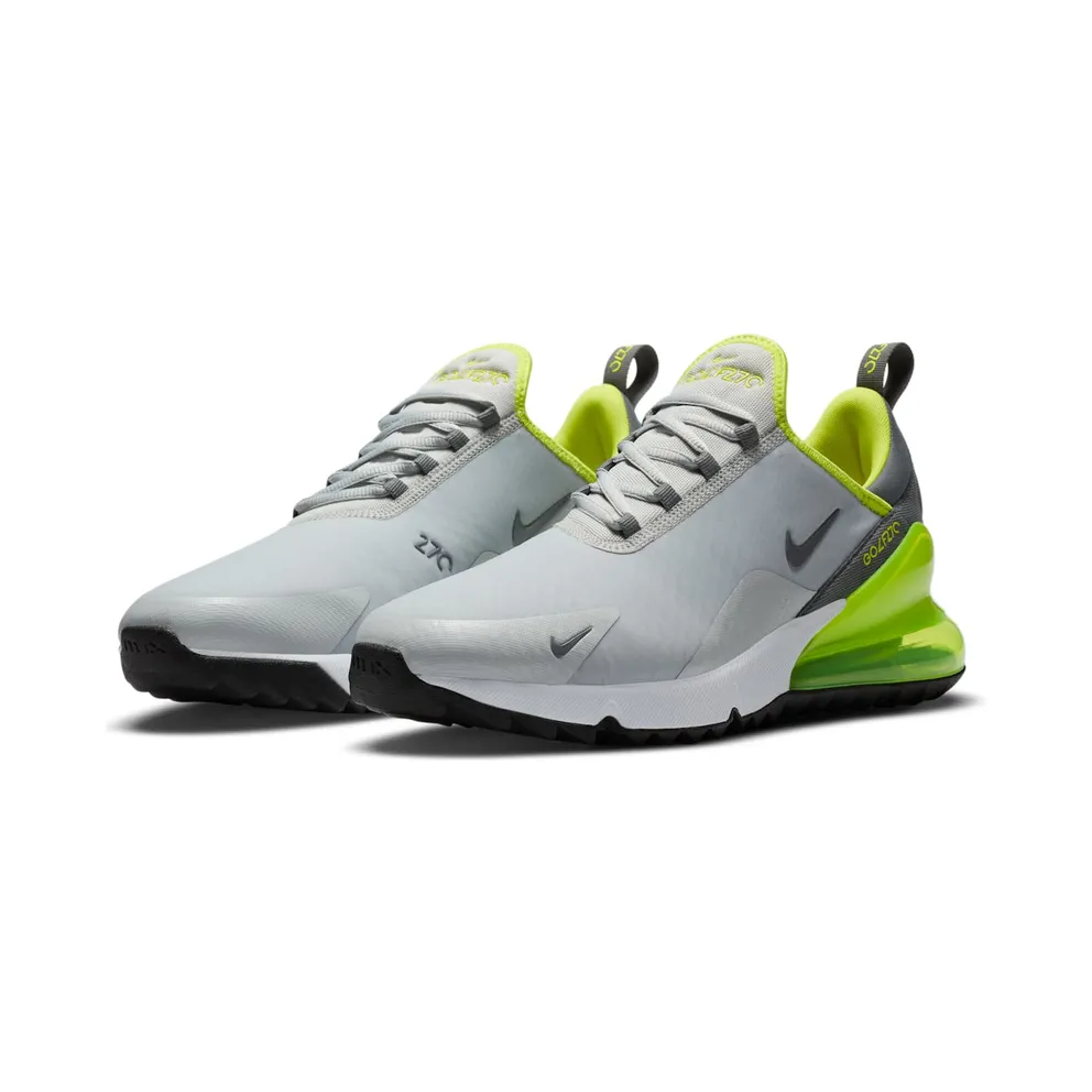 Nike Air Max 270 Golf Grey Volt Grey Fog/White-Black-Smoke Grey (CK6483-010)