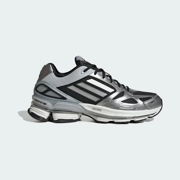 adidas Adizero F50 “Core Black / Iron Metallic / Tech Grey Metallic” (KI1698)