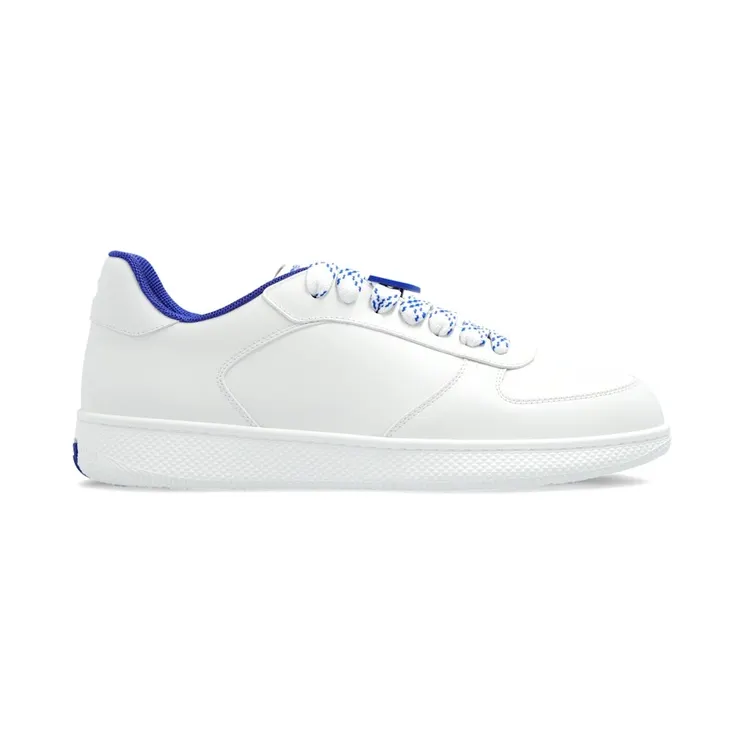 Burberry Terrace Leather Sneakers White Blue (8095452)