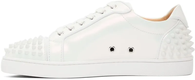 Christian Louboutin White Iridescent Seavaste 2 Orlato (3210253)