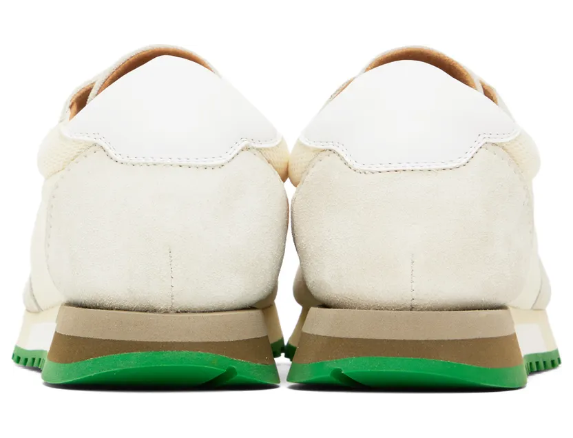 The Row Off-White & Green Owen Sneakers (F2021-W20L25) (2)