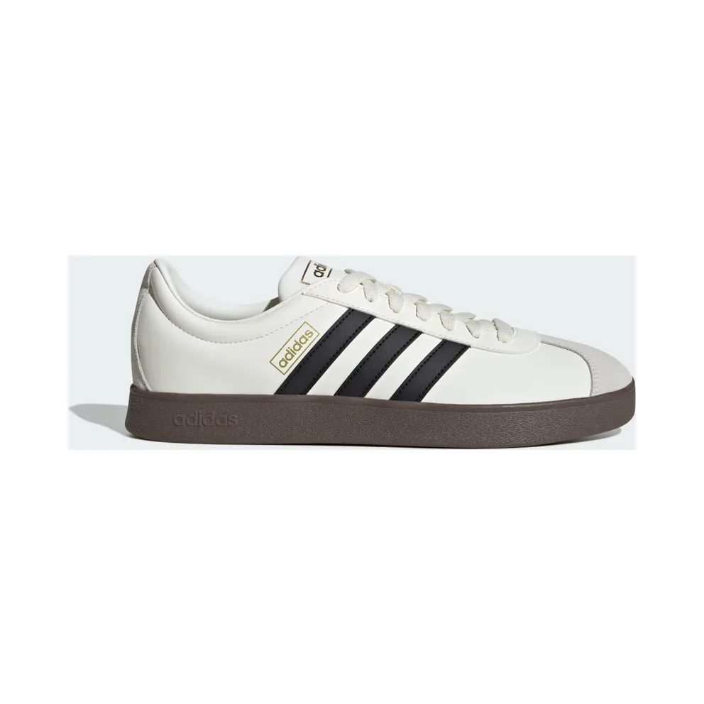 Adidas VL Court Classic Shoes Cream White / Core Black / Gum (JI0497)