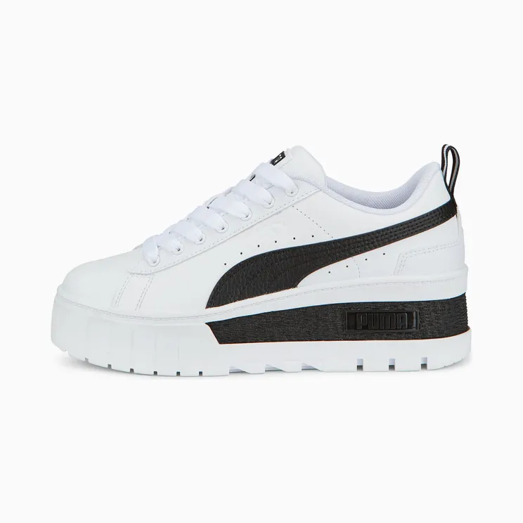 Puma Mayze Wedge Wit/Zwart (386273-01)