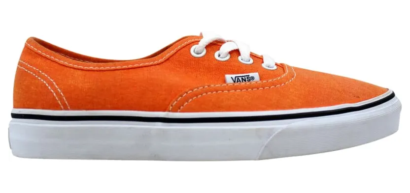 Vans Authentic Washed Vibrant Orange