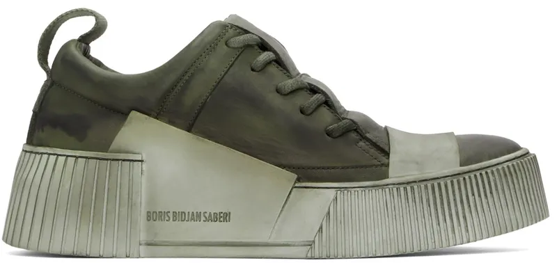 Boris Bidjan Saberi SSENSE Exclusive Khaki Bamba 2.1 (SSNSx12)