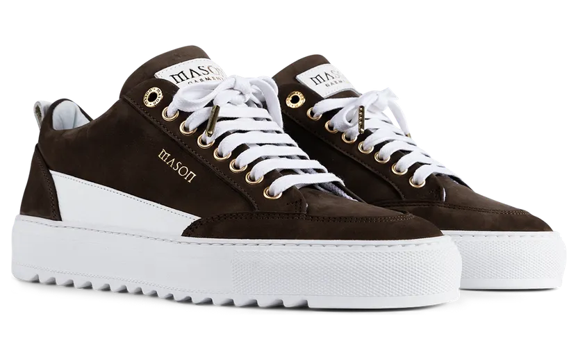 Mason Garments Tia Nubuck/Leather Brown Braun (SS20-5A)
