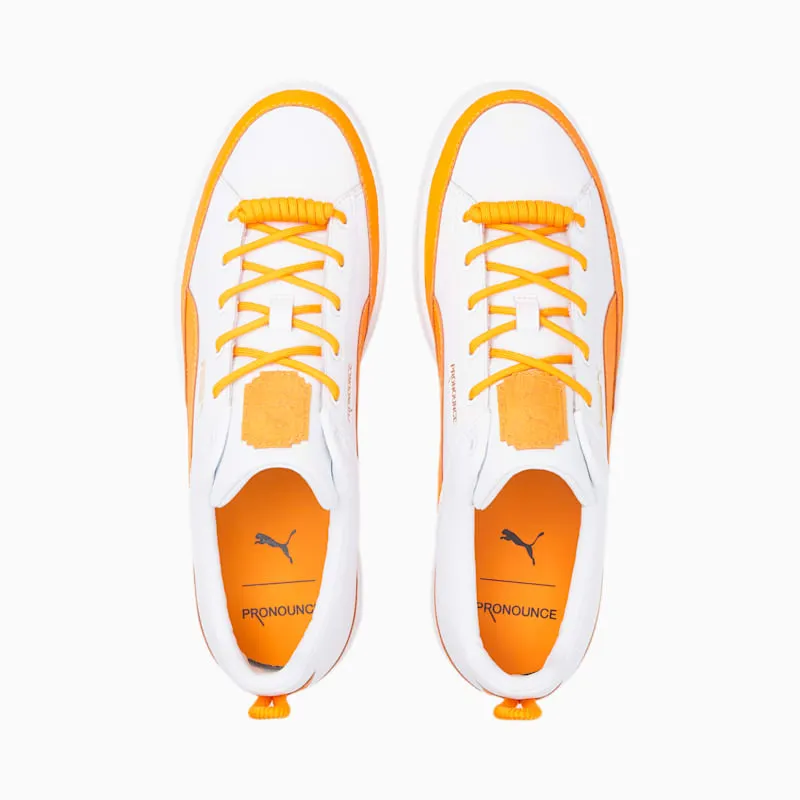 Puma x PRONOUNCE Basket Vintage Orange/White (381255-01)