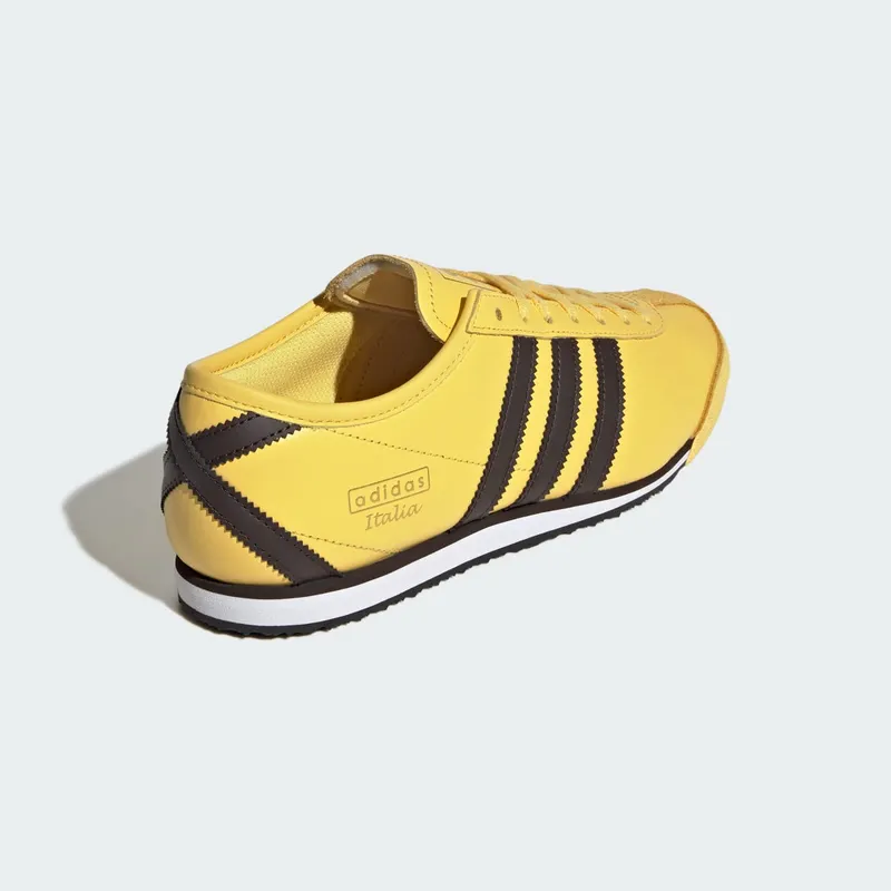 Adidas Italia 70s Spring Yellow / Dark Brown / Core Black (JQ9071)