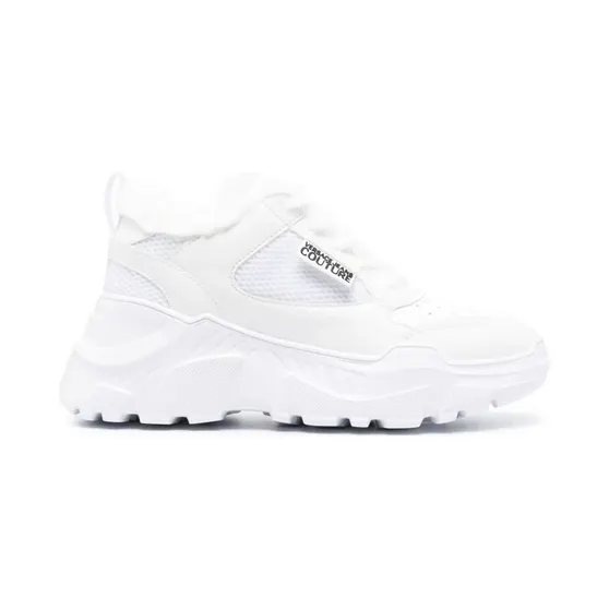 Versace Jeans Couture Speedtrack met bontvoering “White” (75VA3SC2ZS854)