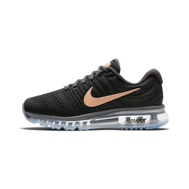 Nike Air Max 2017 Black Metallic Red Bronze (W) “Black / Dark Grey / Particle Pink / Metallic Red Bronze” (849560-008)