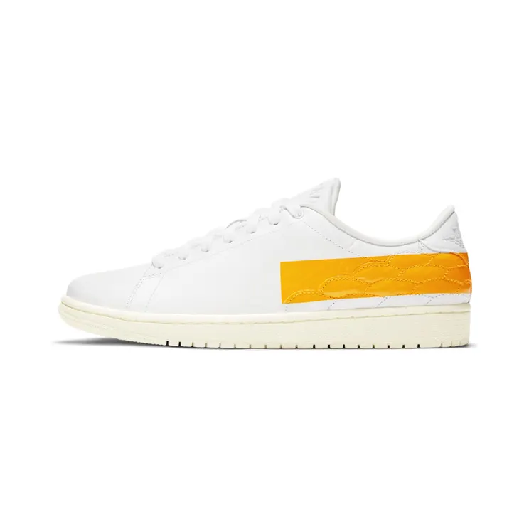 Jordan 1 Low Centre Court “White / Sail / University Gold” (DJ2756-102)