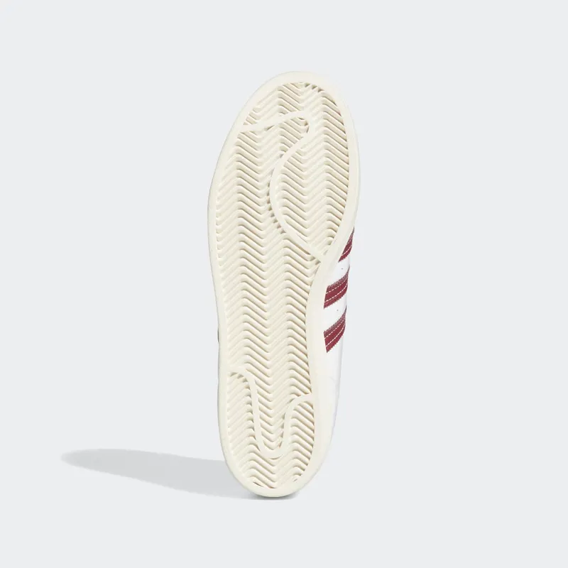 Adidas Superstar Cloud White / Collegiate Burgundy / Gold Foil (GZ1603)
