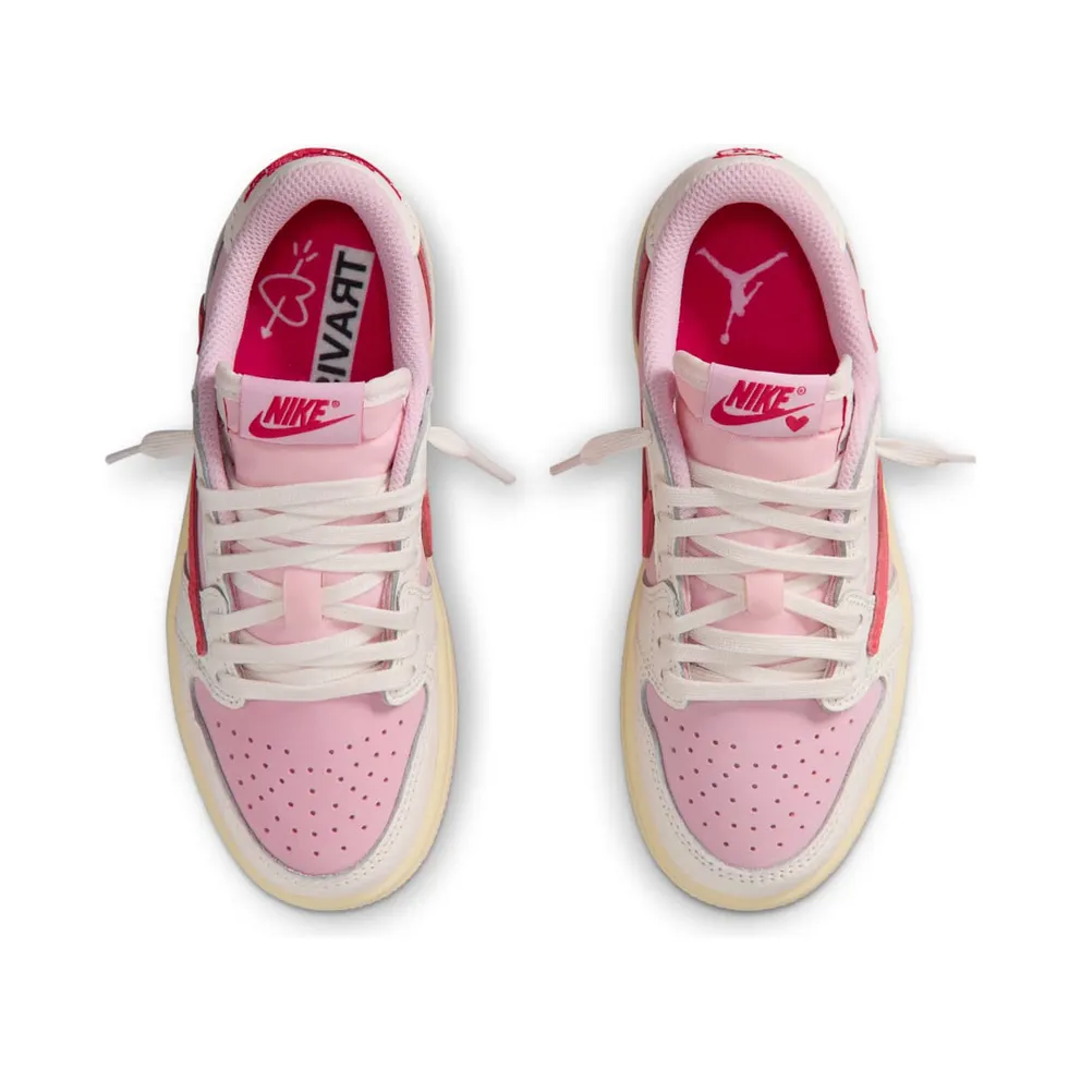 Air Jordan 1 Retro Low OG PS “Travis Scott – Tropical Pink” (IQ7605-101)
