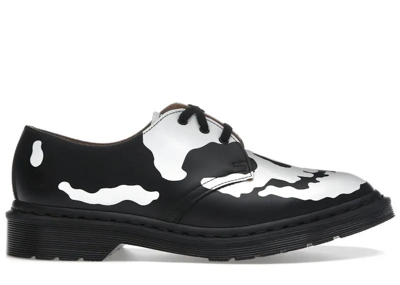 Dr. Martens 1461 3-Eye Shoe Supreme Skull Black White (42936001)