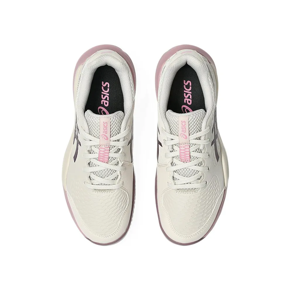 ASICS GEL-RESOLUTION X GS CLAY “Soft Oat / Dark Aubergine” (1044A080-250)