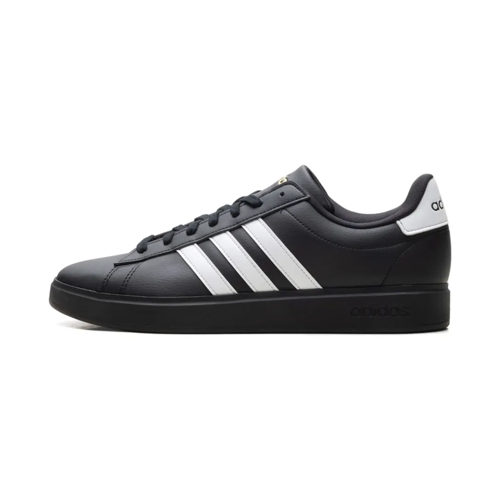 Adidas Grand Court 2.0 “Core Black / Cloud White / Gold Metallic” (JR0546)