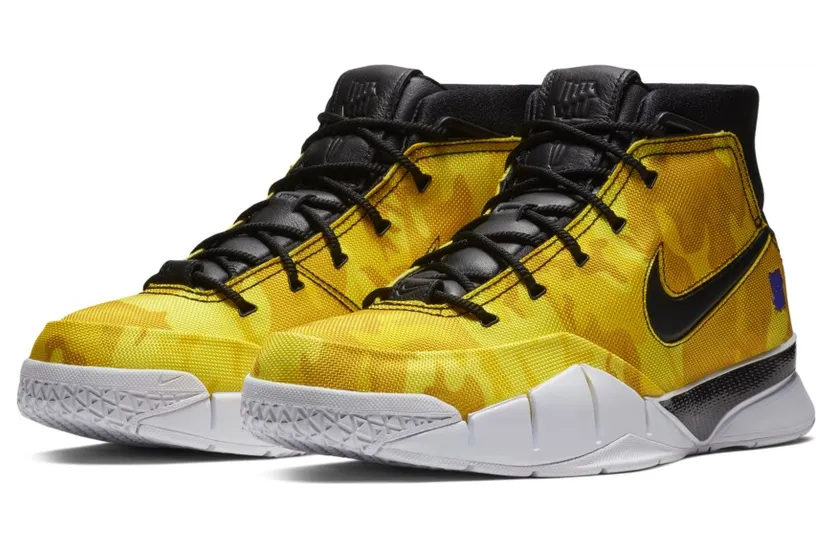Nike Kobe 1 Protro Undefeated Yellow Camo (La Brea)