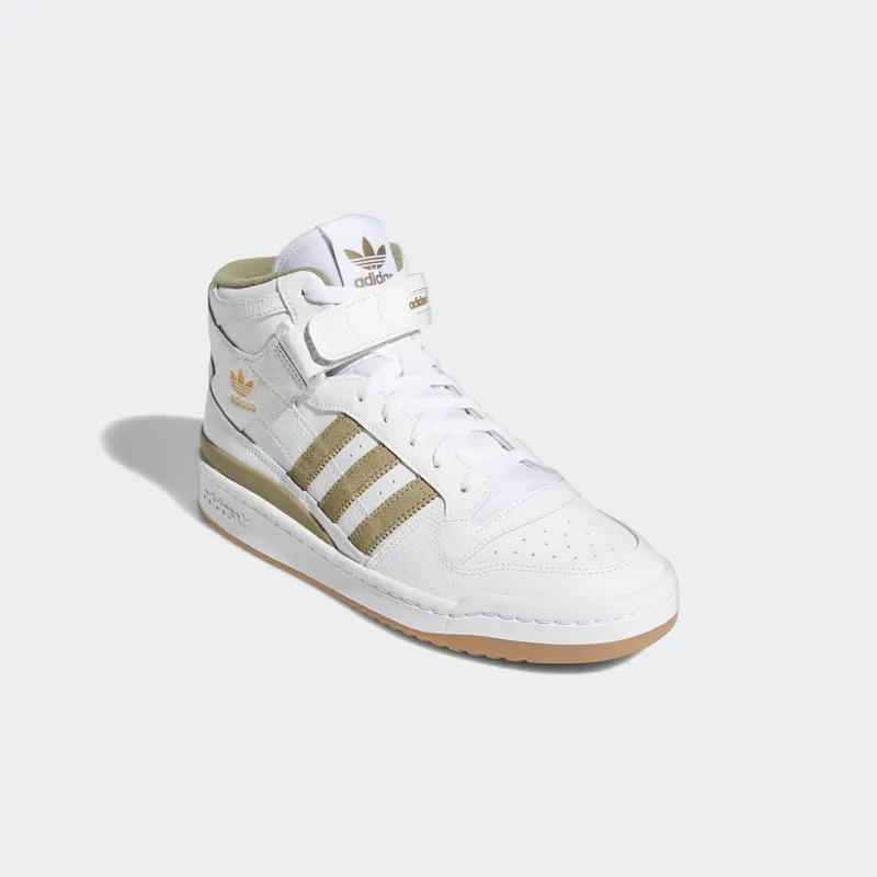 Adidas Forum Mid Cloud White / Orbit Green / Gum (GY5821)