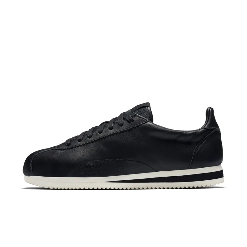 Nike  Classic Cortez Premium Swooshless Black Black/Sail/Black (807480-003)