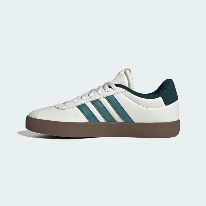 Adidas VL Court 3.0 Core White / Preloved Teal / Aurora Ivy (JR8635)
