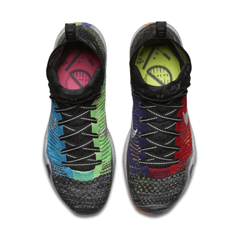 Nike Kobe 10 Elite High What the Multi-Color/Reflective Silver (815810-900)