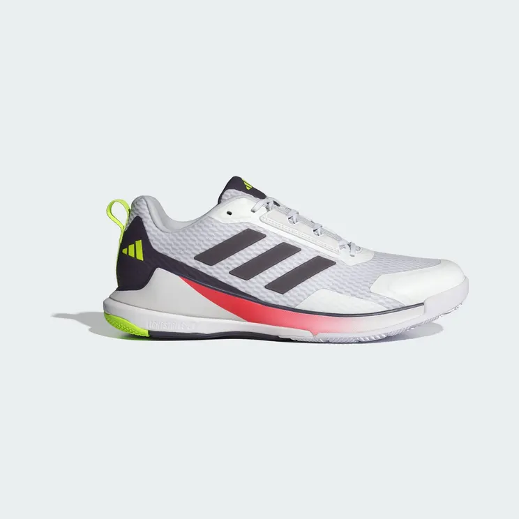 Adidas Novaflight 2 Indoor Cloud White / Aurora Met. / Aurora Plum (JQ9206)