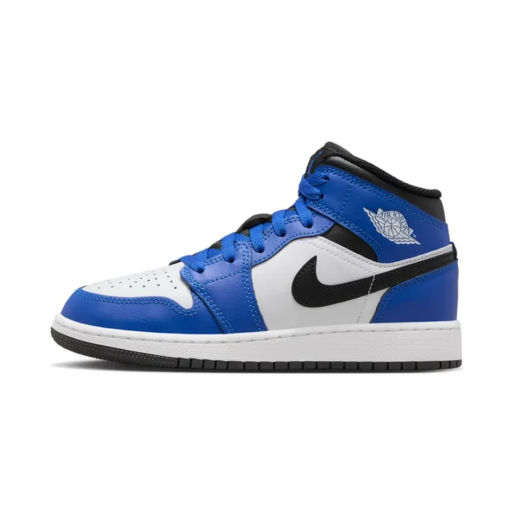 Jordan 1 Mid GS “Game Royal / White / Black” (DQ8423-402)
