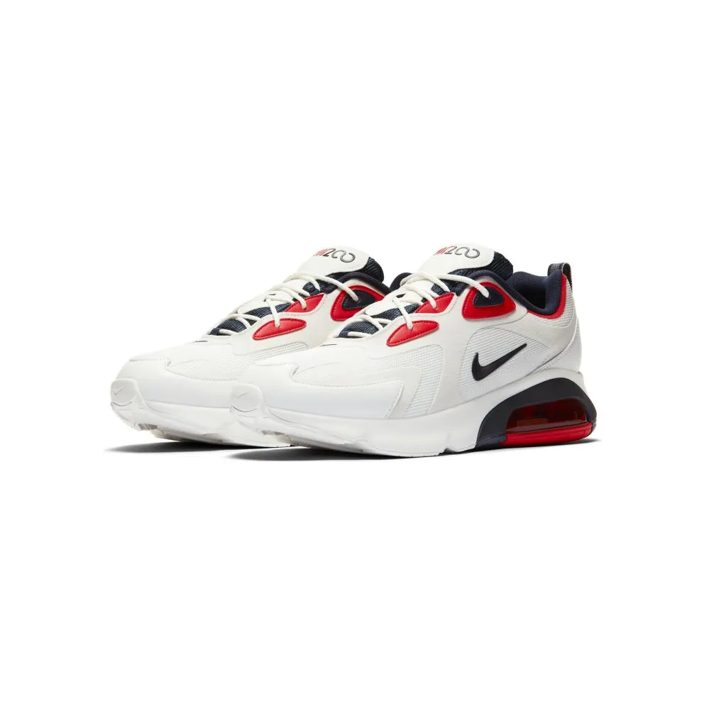 Nike Air Max 200 Summit White ‘USA Vibes’ Summit White/Obsidian/Platinum Tint (CT1262-101)