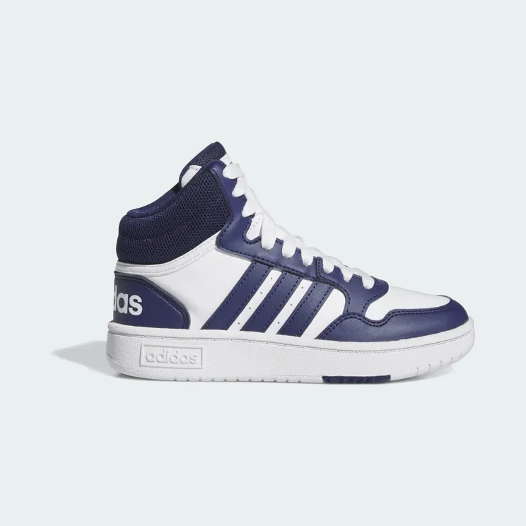 Adidas Hoops Mid Cloud White / Dark Blue / Dark Blue (IG3717)